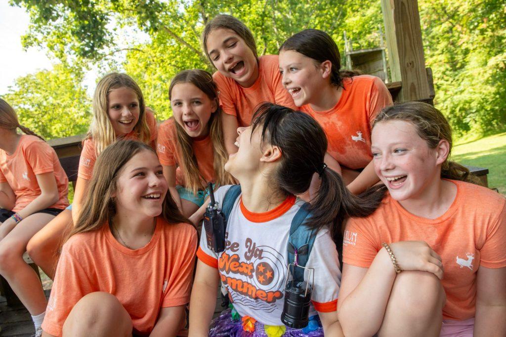 summer camp 2024 group photo girls