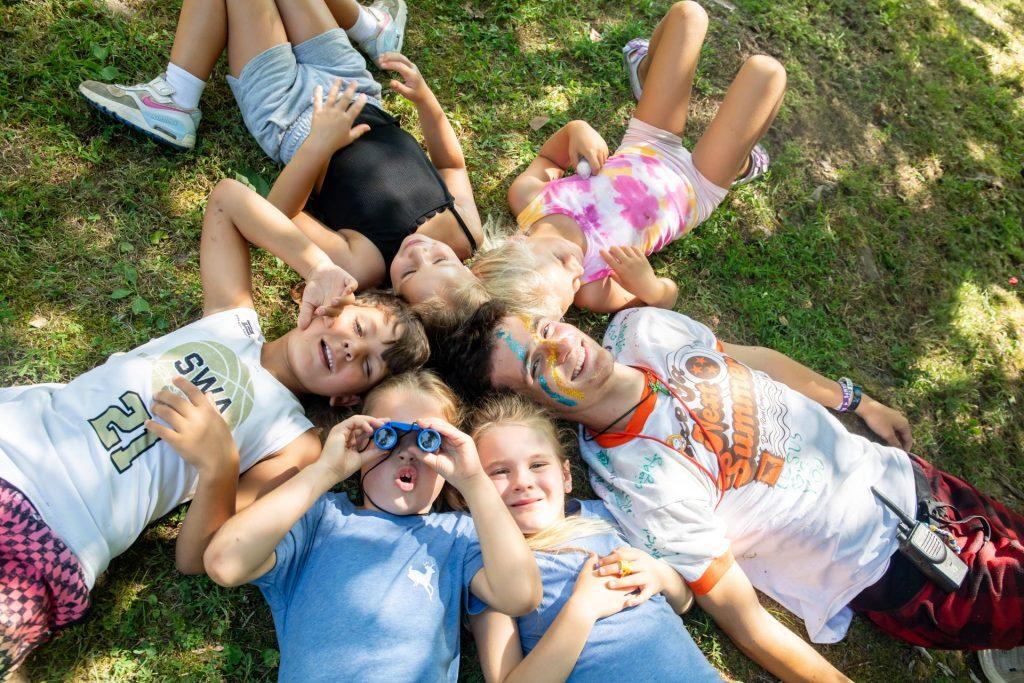 summer camp 2024 group photo boys and girls