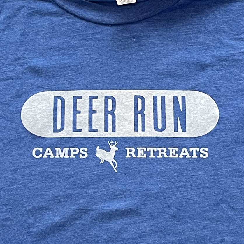 Deer Run Blue Pill Short Sleeve Bella+Canvas T-shirt at The Camp Store
