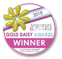 2018 Macaroni Kid Gold Daisy Award Winner Logo