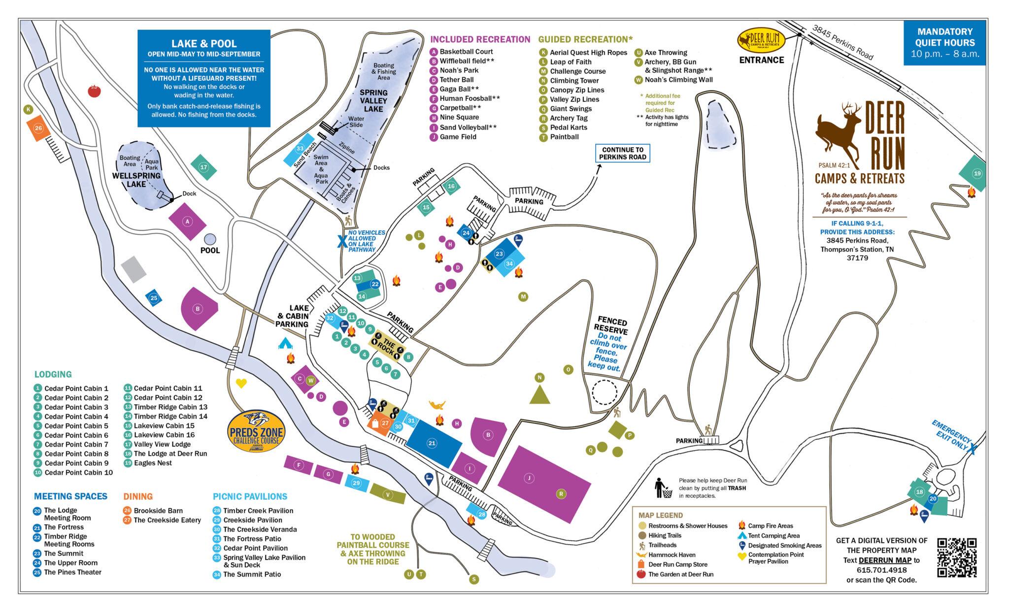 Retreat & Group Information - Deer Run