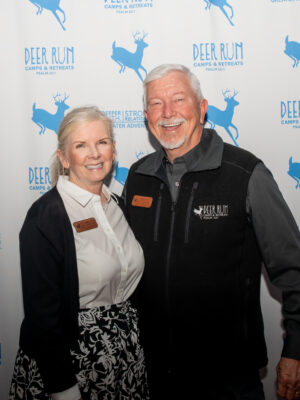 Deer Run Camps & Retreats Founders David & Liz Gibson at the 2023 Vision Dinner event.