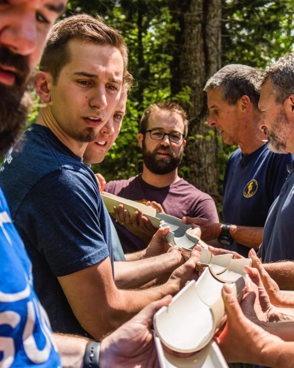 Retreat Group Team Building Activity at Deer Run Camps & Retreats