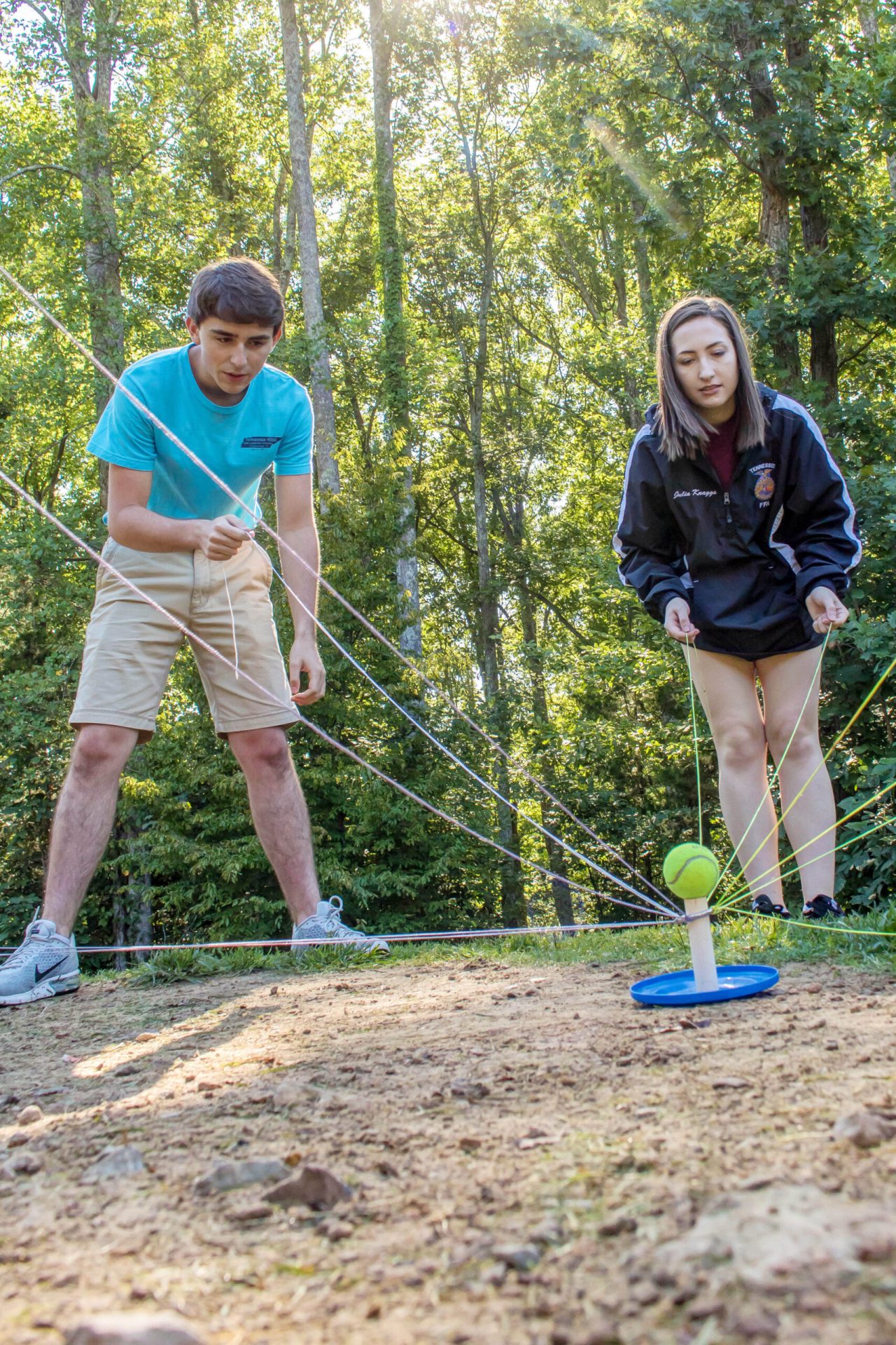 Team Building Activity at Deer Run Camps & Retreats